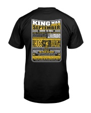 September King - Limited Edition Classic T-Shirt back