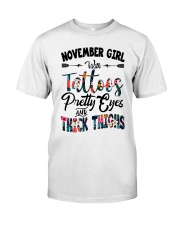 November Girl Classic T-Shirt front