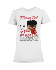 February Girl Premium Fit Ladies Tee thumbnail