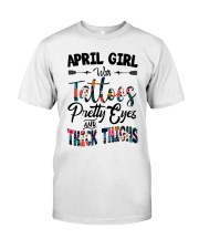 April Girl Classic T-Shirt front