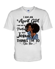 April Girl - Special Edition V-Neck T-Shirt thumbnail