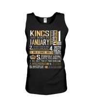 Kings Are Born In January Unisex Tank thumbnail