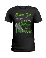 April Girl Ladies T-Shirt thumbnail