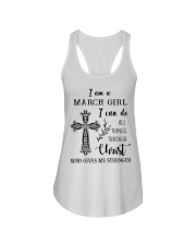 March Girl Ladies Flowy Tank thumbnail