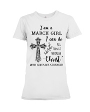 March Girl Premium Fit Ladies Tee thumbnail