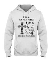 March Girl Hooded Sweatshirt thumbnail