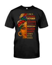October Queen Classic T-Shirt front