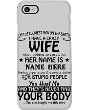 To My Husband From Wife Phone Case tile