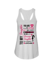 TO MY DAUGHTER YOU'RE LOVED Ladies Flowy Tank thumbnail