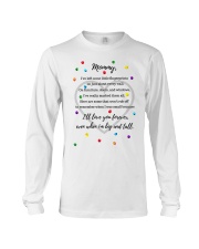 ILL LOVE YOU FOREVER EVEN WHEN I'M BIG AND TALL Long Sleeve Tee thumbnail
