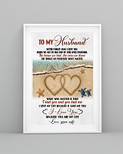 To My Husband From Wife 11x17 Poster lifestyle-poster-5