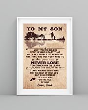 To My Son From Dad 11x17 Poster lifestyle-poster-5