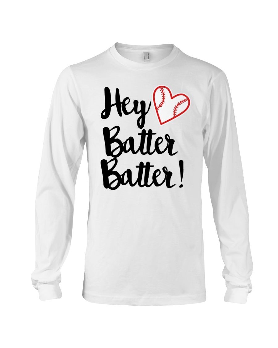 HEY BATTER BATTER Long Sleeve Tee