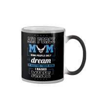 AIR FORCE MOM SOME PEOPLE ONLY DREAM Color Changing Mug thumbnail