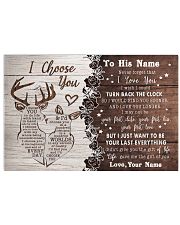 To My Husband From Wife 17x11 Poster front