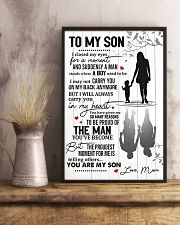To My Son From Mom 11x17 Poster lifestyle-poster-3