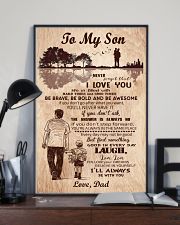 To My Son From Dad 11x17 Poster lifestyle-poster-2