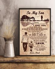 To My Son From Dad 11x17 Poster lifestyle-poster-3