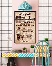 To My Son From Dad 11x17 Poster lifestyle-poster-6