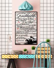 To My Granddaughter From Grandma 11x17 Poster lifestyle-poster-6