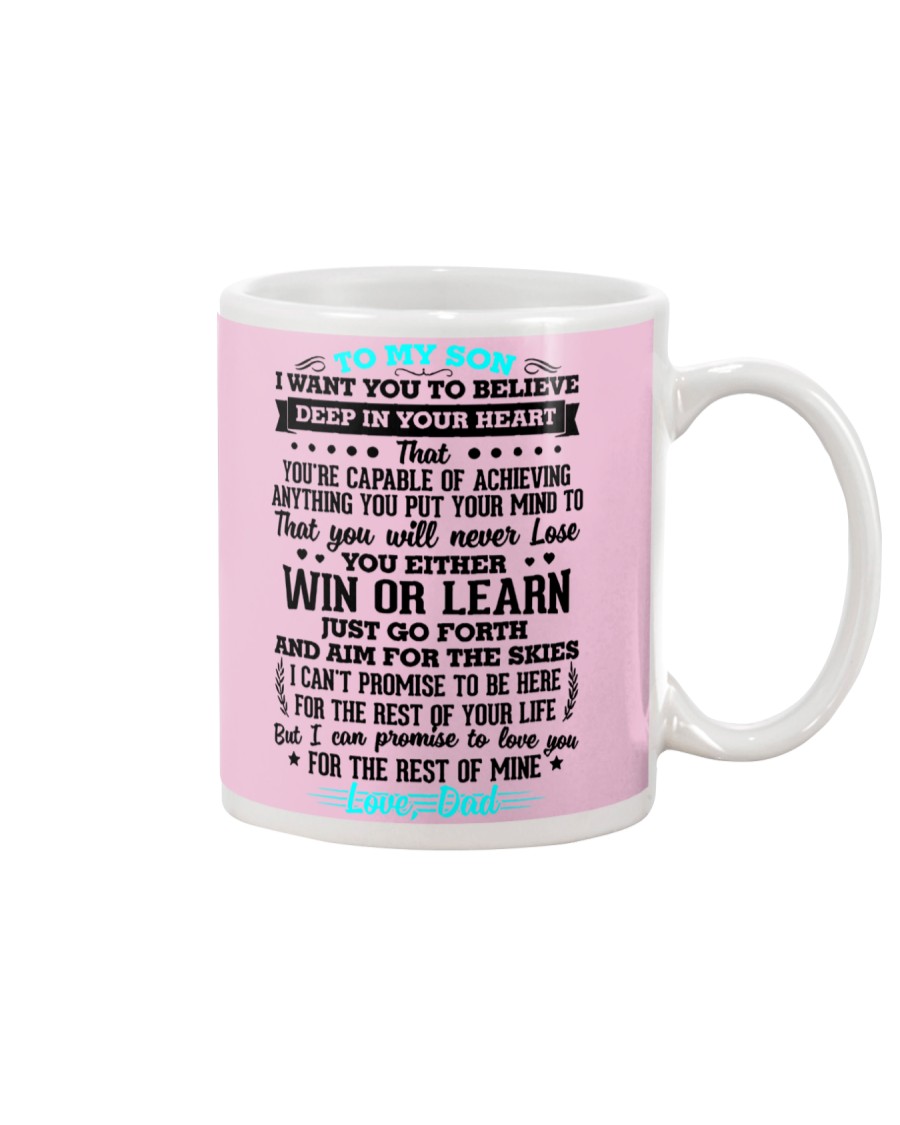 TO MY SON Mug