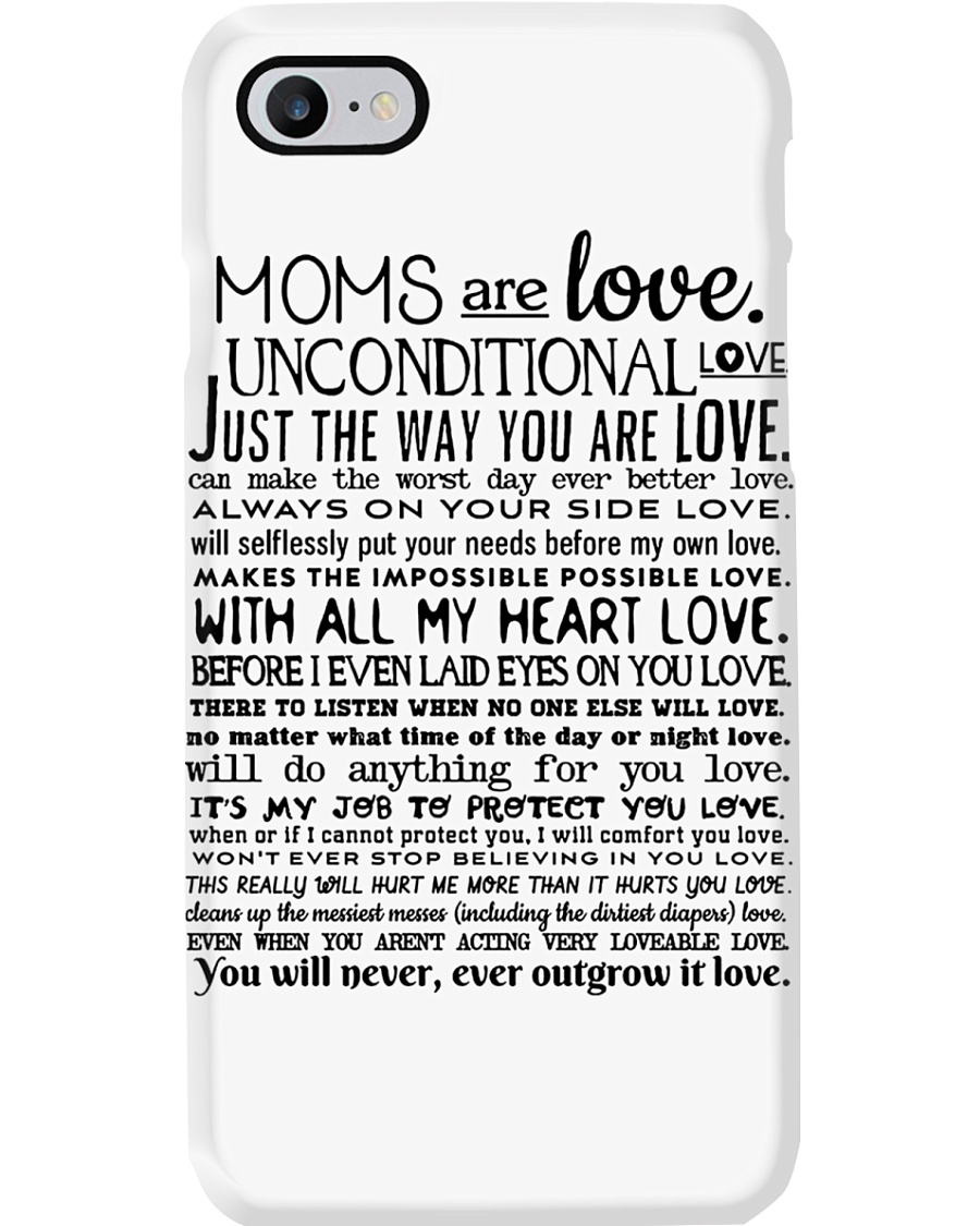 MOM ARE LOVE Phone Case