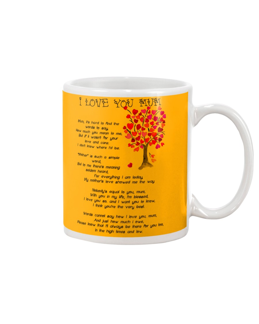 I LOVE YOU MUM Mug