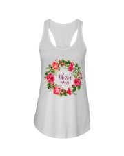BLESSED MAMA Ladies Flowy Tank thumbnail