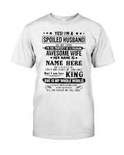 To My Husband From Wife Classic T-Shirt front