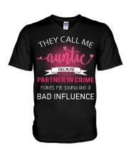 THEY CALL ME AUNTIE V-Neck T-Shirt thumbnail