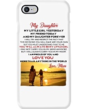 MY DAUGHTER MY LITTLE GIRL I LOVE YOU Phone Case thumbnail