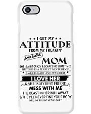 To My Daughter Form Mom Phone Case tile
