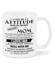To My Daughter Form Mom Mugs tile
