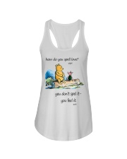 HOW DO YOU SPELL LOVE Ladies Flowy Tank thumbnail