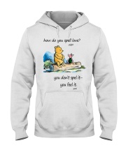 HOW DO YOU SPELL LOVE Hooded Sweatshirt thumbnail