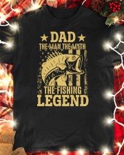 DAD THE FISHING LEGEND Classic T-Shirt custom-t-shirts-classic-lifestyle-front-354