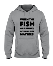 FISH BITING Hooded Sweatshirt thumbnail