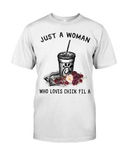 JUST A WOMAN Premium Fit Mens Tee thumbnail
