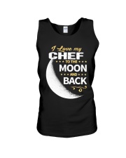 CHEF LOVE TO THE MOON BACK Unisex Tank thumbnail