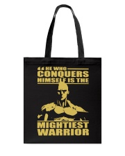 Saitama - The mightiest warrior Tote Bag tile