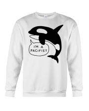 Nonviolence Whale Crewneck Sweatshirt tile