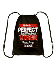 Nobody is Perfect You are Virgo Drawstring Bag tile