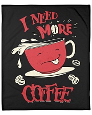 I Need More Coffee Fleece Blanket tile