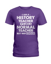 HISTORY TEACHER Ladies T-Shirt tile