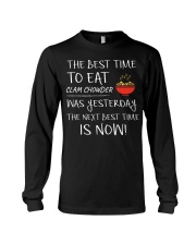 Best Time to Eat Chowder Long Sleeve Tee tile