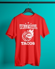 Volleyball And Tacos Classic T-Shirt lifestyle-mens-crewneck-front-3