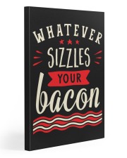 Whatever Sizzles Your Bacon Typography Gallery Wrapped Canvas Prints tile