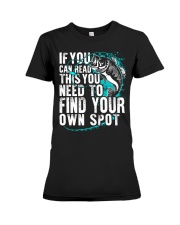 Spot Fishing Premium Fit Ladies Tee tile
