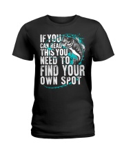 Spot Fishing Ladies T-Shirt tile