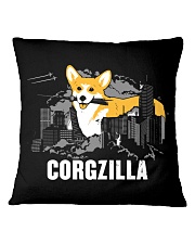 CORGZILLA Square Pillowcase front